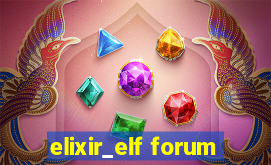 elixir_elf forum